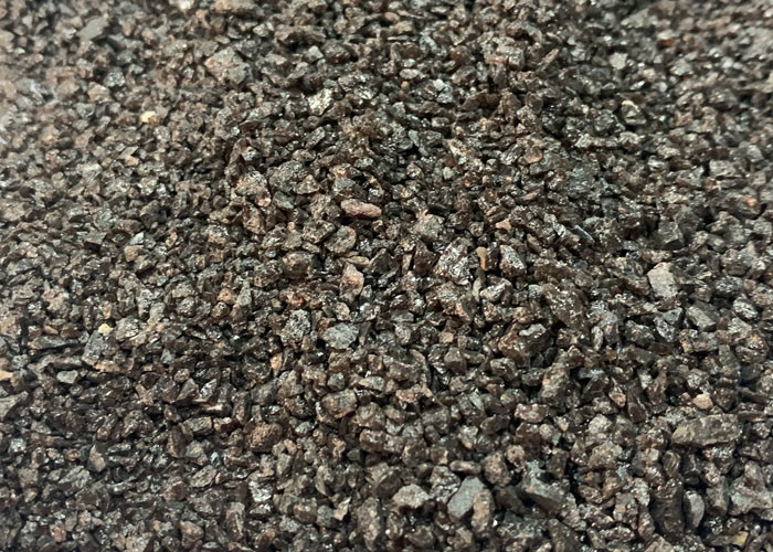 Brown Fused Aluminium Oxide 98% 5-8MM Bahan Baku Bata Tahan Api Warna Abu-abu