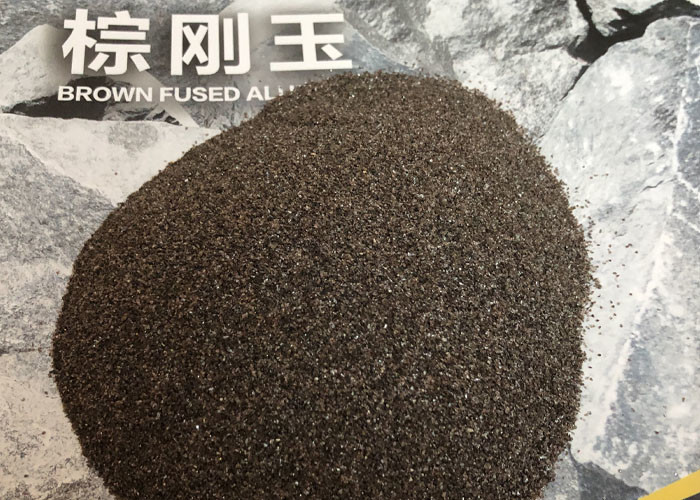 Untuk Keramik Abrasive Low Fe2O3 0.2% Max Brown Fused Alumina Abrasive F24 F30 F36