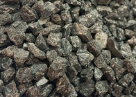 Warna Abu-abu Coklat menyatu alumina 98% 5-8 MM Bahan Baku Tahan Api Brown Corundum
